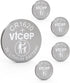 ViCep 5-Pack CR1620 Battery 3V Lithium Coin Cell CR 1620 Batteries for Car