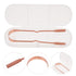 Travel Scraper, Copper Oral Cleaning Tool with Box for Adults & 1pcs (Golden) Travel Essentials