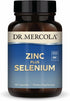 Dr. Mercola Zinc Plus Selenium Mineral Blend Supplement, Immune, Brain & Respiratory Support, 90 Capsules