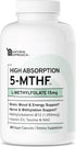 L-Methylfolate 15mg plus Methyl B12, D3, Taurine & NAC, Professional Strength Active 5-MTHF Supplement, 60 Capsules