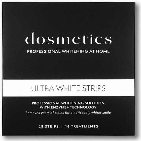 Ultra Teeth Whitening Strips, 28 Piece Sensitive Teeth Whitening Strips, Non-Slip, Reduced Sensitivity