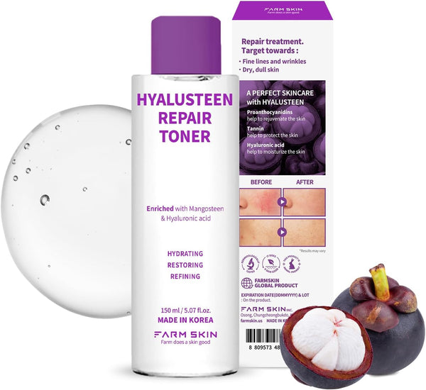 Superfood for Skin Hyalusteen Repair Toner 5.07fl.oz, 150ml - Facial Hydrating Toner for Soothing