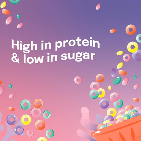 Alani Nu Whey Protein Powder - FRUITY CEREAL Flavor, 23g Protein, Low Sugar & Digestive Enzymes, Meal Replacement