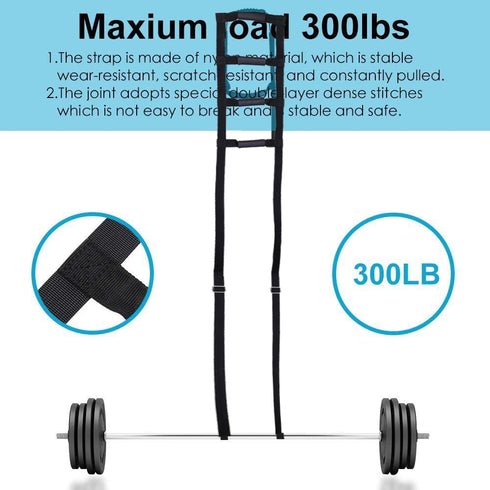 haozaikeji 70 Inch Bed Ladder Assist Strap, Senior Elder Sit Up Helper Adjustable Bedside Pull Up Helper with Handle