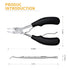 Toenail Clippers, Medical Grade Toe Nail Trimmer, Stainless Steel Sharp Pedicure Clippers for Thick Nails