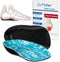 Heel Cushions for Pain Relief - Heel Cups for Plantar Fasciitis, Achilles Tendonitis, and Heel Spurs for Men and Women