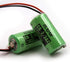 elxjar (2-Pack) 3V 1100mAh CR17335SE-R PLC Lithium Battery, Replacement for SANYO CR17335SE-R