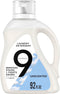 9 Elements Natural Liquid Laundry Detergent, Unscented, Vinegar Powered, 92 Fl Oz, 1 Count
