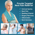 Neck Shoulder Ice Pack Wrap for Pain Relief, Long Lasting Flexible Cold Pack for Cervical Pain and Injuries