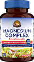 Vitalitown Magnesium Complex Supplement - 300mg Elemental Magnesium Citrate Glycinate Taurate Malate, Non-GMO, 90 Vegan
