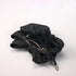Women's Professional Ribbon Hair Clip with Black or Navy Chignon Cover, Barrette Bow-knot Decor