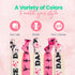 Infinity Collection Dance Hair Ties - 5 Ouchless Ponytail Holders for Girls Dance Recitals
