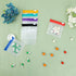 Sliverdew (7 Zippered Pill Pouch Reusable Pill Pouch Bags Storage Pouches with Slide Lock Pill Bags Small Portable Pill