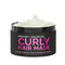 SUNATORIA Curly Hair Mask - Deep Conditioner Treatment, Natural Argan & Keratin Hair Mask for Damaged Dry Hair