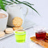 200-1oz Clear Polypropylene Small Plastic Containers with Lids