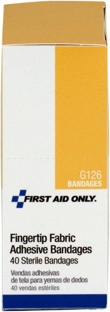 Fingertip Fabric Bandage by First Aid Only, 40 Count