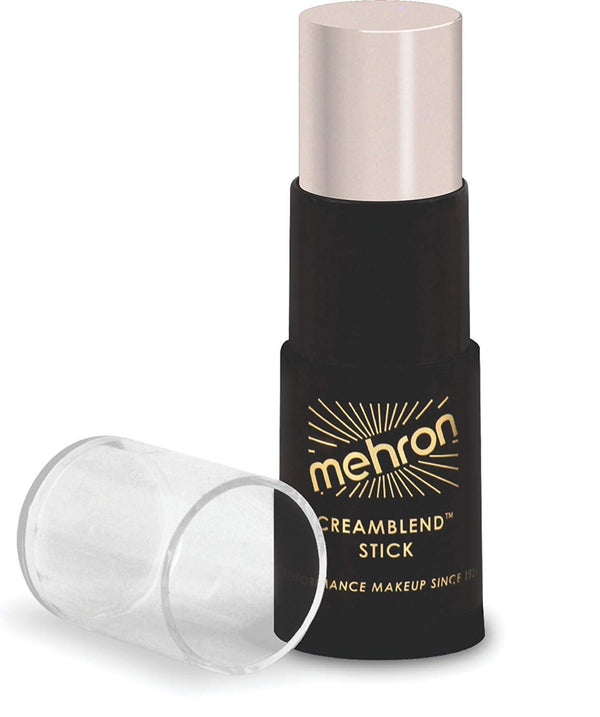 Mehron Makeup CreamBlend Stick | Face Paint, Body Paint, & Foundation Cream Makeup | Alabaster .75 oz (21 g) - Perfect