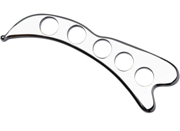 FeelFree Sport Stainless Steel Guasha Scraping Massage Tool for Soft Tissue, Physical Therapy for Back, Legs, Neck