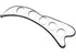 FeelFree Sport Stainless Steel Guasha Scraping Massage Tool for Soft Tissue, Physical Therapy for Back, Legs, Neck