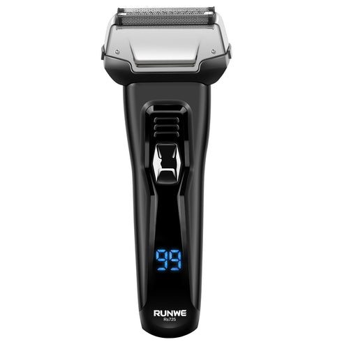 Runwe Rs725 Men's Electric Razor Cordless Foil Shaver with Pop-Up Trimmer
