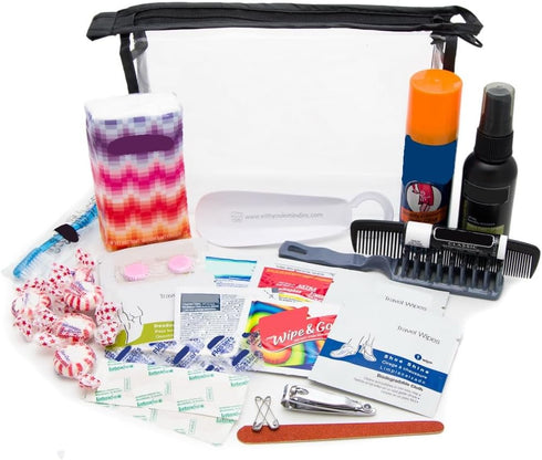 With You in Mind inc in The Bag - Man - mini-Clear - Wedding Emergency kit for