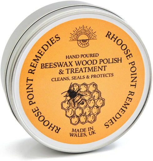 Beeswax Furniture Polish & Conditioner - Enhances Natural Beauty of Oak, Pine, Beech & More, 7.0 Fl Oz