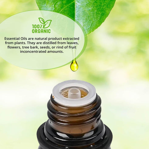 Set 18 Pack 100% Essential Oils - Pure Organic Essential Oils for Diffuser, Massage, Baths & Skincare - Natural