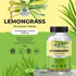 Lemongrass 10X Extract Tablets 1,000mg Each - Organic Cymbopogon Citratus Antioxidant Supplement for Immunity Boosting