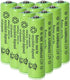 10 Packs 1.2V AA 900mAh Ni-MH Rechargeable Batteries for Solar Lights, Garden Lights, Remotes, Mice