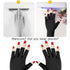 Pimoys UV Gloves for Gel Manicures, Fingerless UV Light Gloves for Gel Nails, UV Protection Manicure Gloves