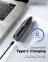 ZORAMI Rechargeable Ear and Nose Hair Trimmer, Professional Painless Eyebrow & Facial Hair Trimmer, Black