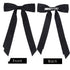 Satin Bow Hair Clips for Women, Silky Hair Ribbon Bows with Long Tail Accessories for Girls