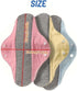 LESSO (6pcs) Reusable Incontinence Pads for Women - Leak-Proof & Waterproof Washable Menstrual Pads - Graphene Aseptic