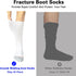 Ioryzek 2 Walking Boot Socks air Cam Walker Cast Socks Pairs Fracture Boot Brace Sock Surgical Orthopedics Sock for Men