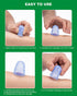 Sets (6-Pc 2 Silicone Cupping Therapy Kit) - Included Pcs Facial Suction Cups, Anti Cellulite Cup Massager - Vacuum