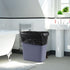 5 Gallon Trash Bags, 150 Counts, Black Wastebasket Bin Liners, Garbage Bags