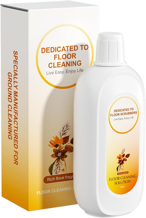 Floral Fragrance Floor Cleaning Solution, Compatible with Tineco, Deep Cleans Multiple Hard Floors, Suitable for Robot