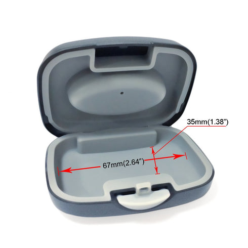 Hard Hearing Aid Portable Storage Carrying Case for Hearing Aids/PSAP/BTE/ITE/ITC/CIC/RIC/RITE