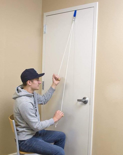RangeMaster Over the Door Shoulder Pulley, Physical Therapy Tool for Shoulder Pain and Surgery Recovery