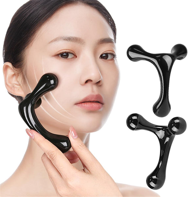 KimDaro 2 PCS Trigger Point Massage Tools, 3 Legged Deep Muscle Tissue Massage