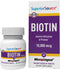 Superior Source Biotin 10,000 mcg - Daily Supplement for Hair Health & Growth, 60 Sublingual Tablets