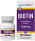 Superior Source Biotin 10,000 mcg - Daily Supplement for Hair Health & Growth, 60 Sublingual Tablets