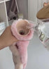Winatehr Rubber hot Water Bottle Cute Pink Bunny Plush with Cover, Warm Compress Menstrual crampbest Period Pain