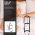 VERDANVERSE Elder Bed Ladder Seniors Pull up Strap Disabled Belt Bed Support Straps Easy Install