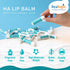 Hyalogic HA Lip Balm - Unflavored, 4.25g Stick - Hyaluronic Acid & Organic Coconut Oil for Dry Lips