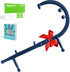 Massage Trigger Point Cane, Deep Tissue & Fibromyalgia Pain Relief, Shoulder Neck Back Massage Hook Cane (Royal Blue)