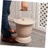 Non-Slip Plastic Urinal Pot for Boys and Girls - Easy-Clean Bedpan for Potty Training