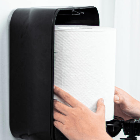 JS-CPW600 2-Ply 3600 6 Karat Center Pull Paper Towels, White, Sheets/Roll - Case of rolls