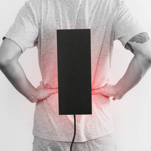 USB Electric Heated Cloth, 4 in 1 Jacket Heating Pad Kit, Adjustable Temperature Warmer Tool for Pain Relief.