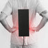 USB Electric Heated Cloth, 4 in 1 Jacket Heating Pad Kit, Adjustable Temperature Warmer Tool for Pain Relief.